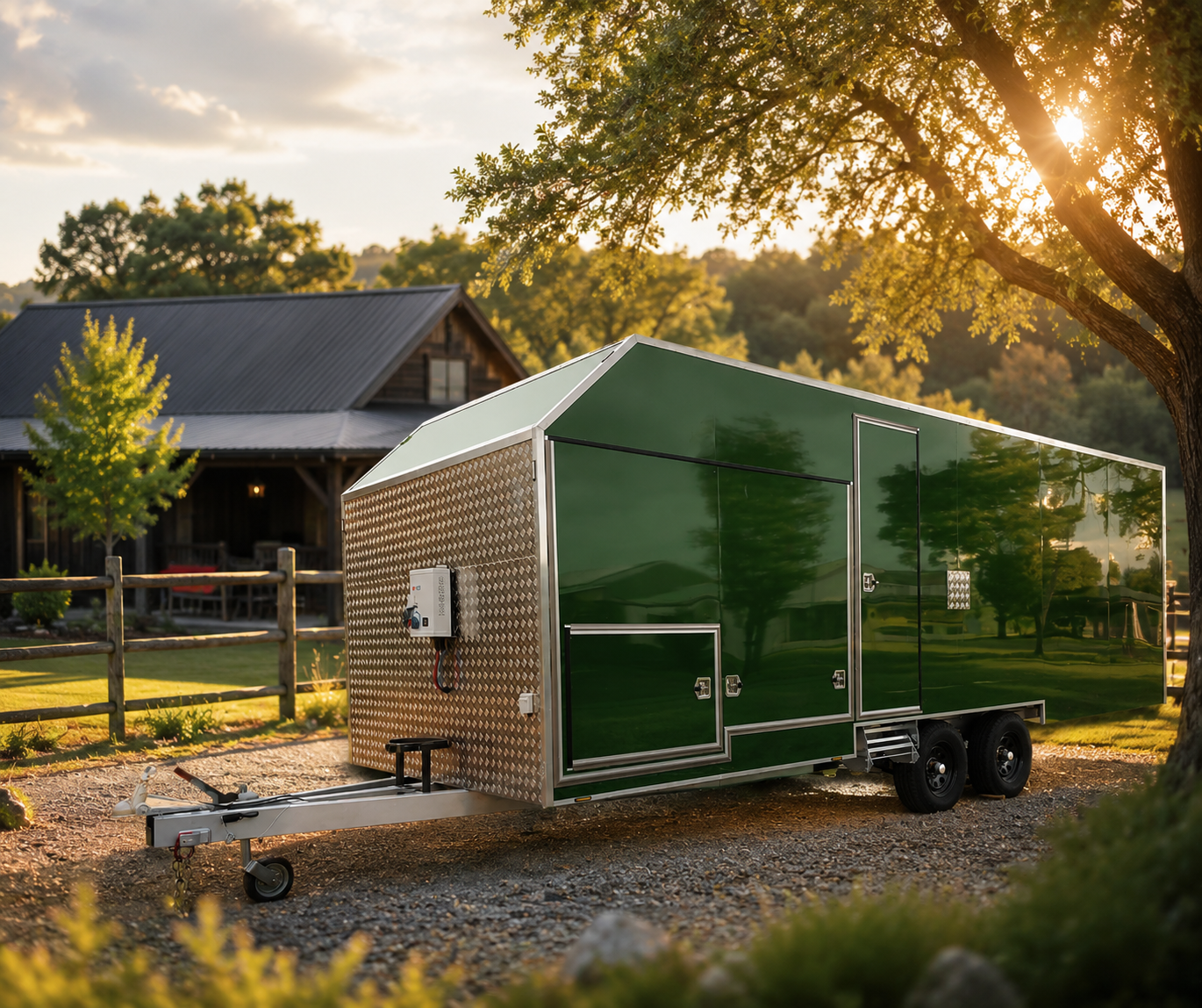 Egritech Enclosed Trailer