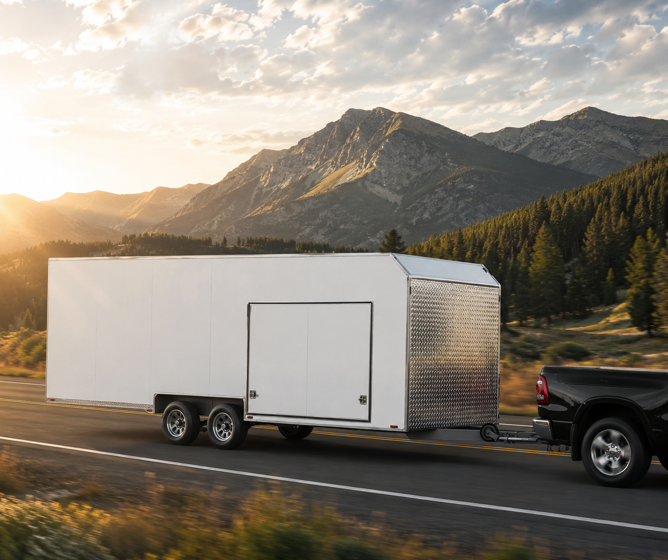 Egritech Enclosed Trailer