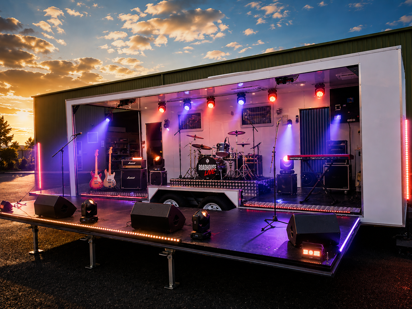 Mobile Stage Australia | Portable Event Stage Trailer